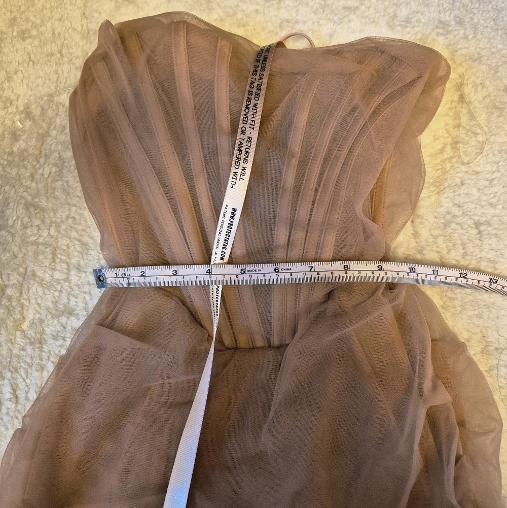 New with tag House of CB Leila Elegant Pink Strapless Dress - Picture 13 of 14